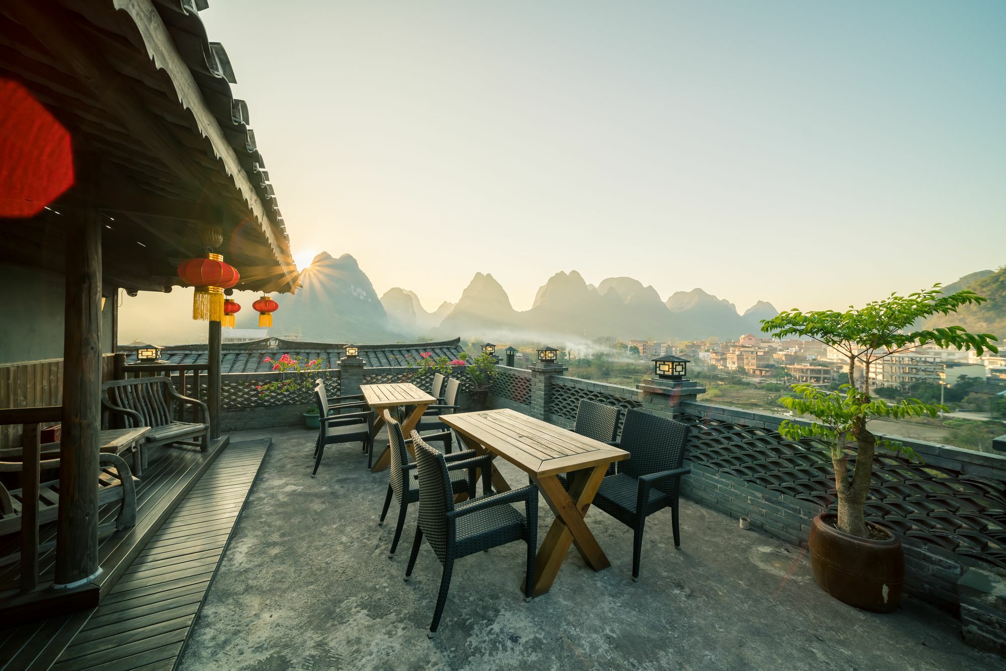 Yangshuo Mountain Nest Boutique Hotel Ngoại thất bức ảnh