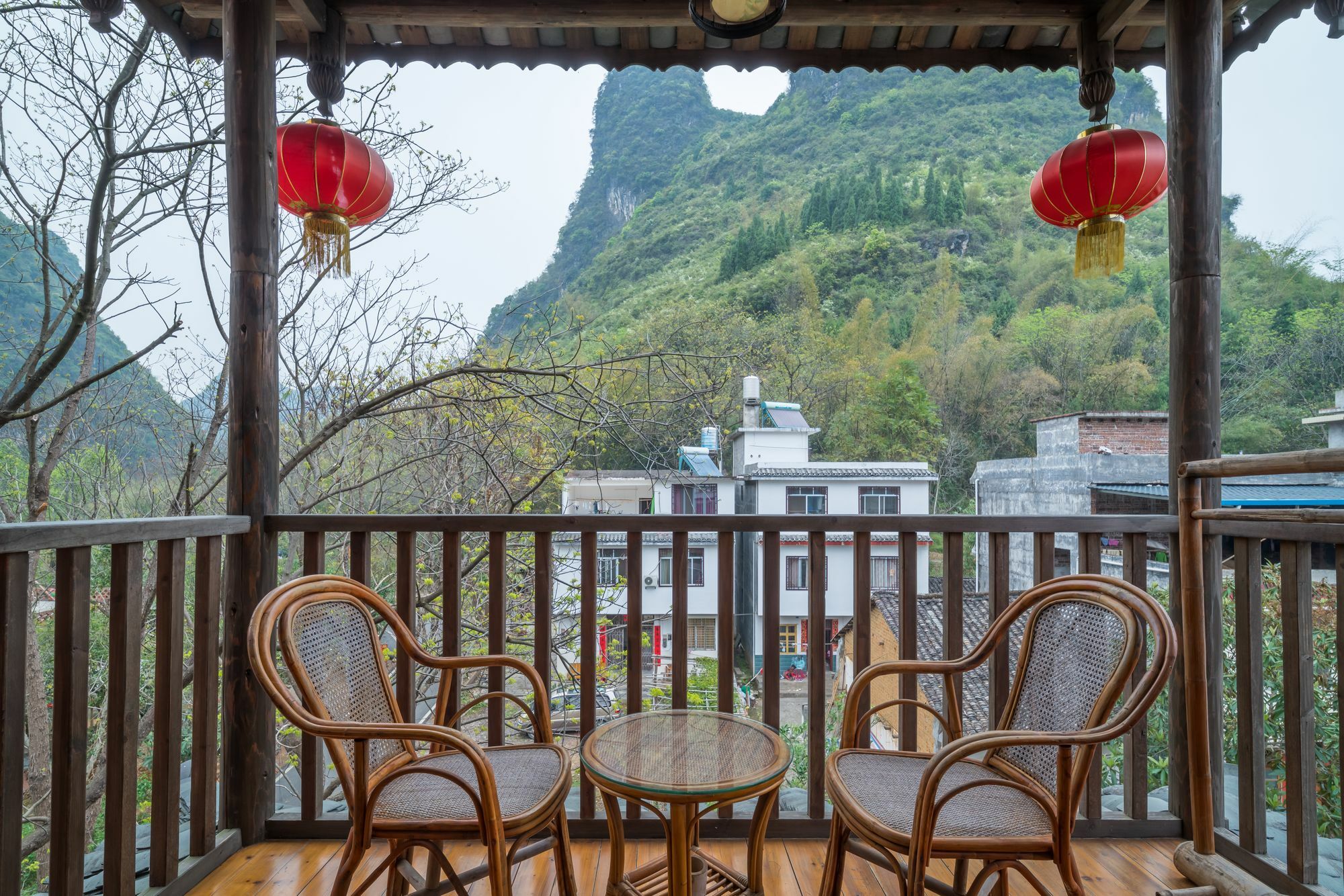 Yangshuo Mountain Nest Boutique Hotel Ngoại thất bức ảnh